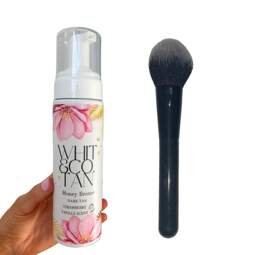 Whit&Co. TAN – DARK TAN - Honey Bronze Tan & Brush Bundle